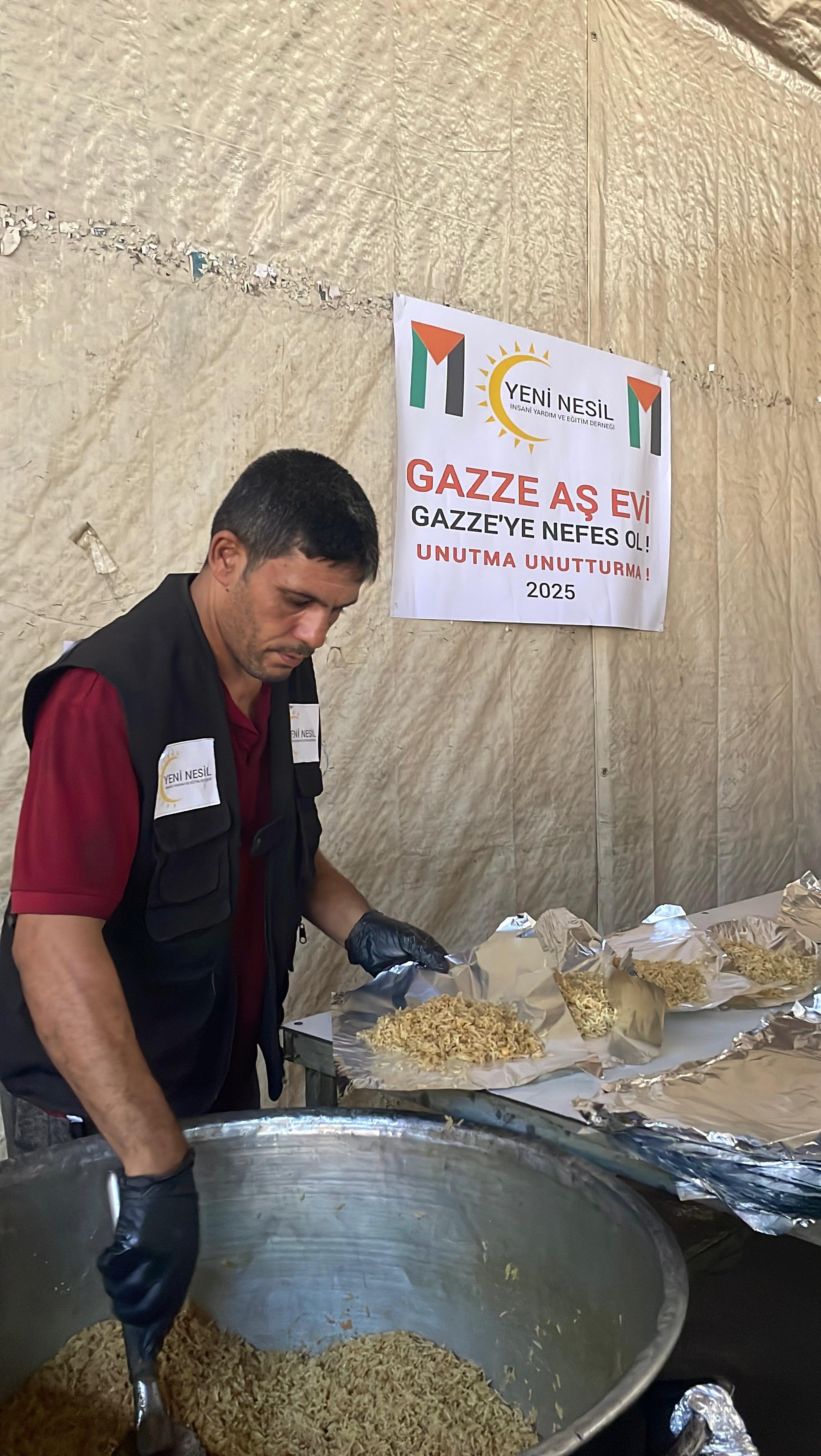 Gazze yemek ikramı fotoğraf 1