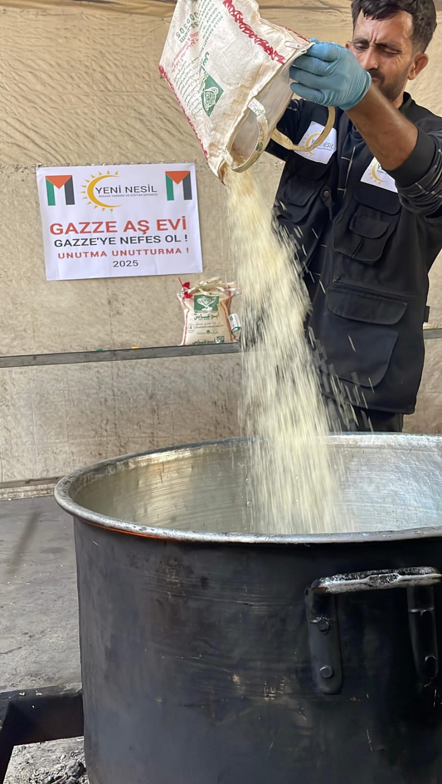 Gazze yemek ikramı fotoğraf 2