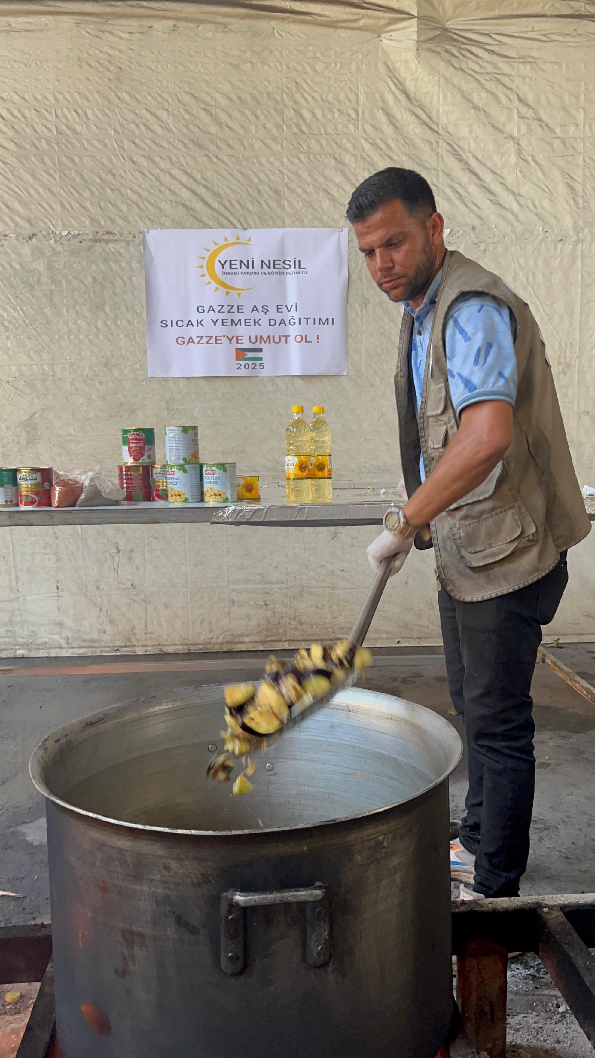 Gazze yemek ikramı fotoğraf 3